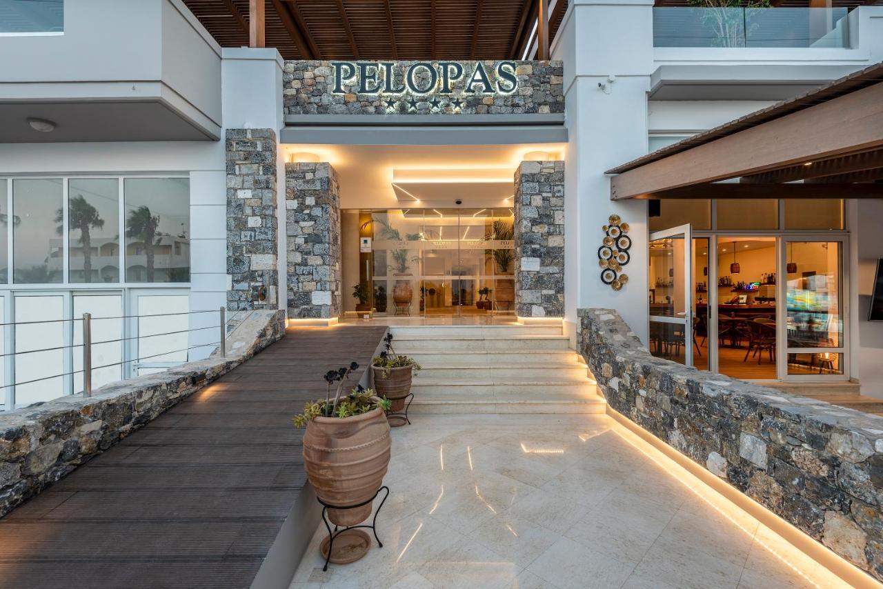 Pelopas Hotel Tigaki Exterior foto