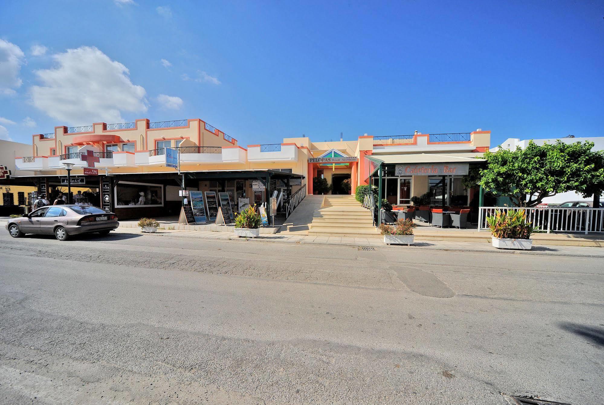 Pelopas Hotel Tigaki Exterior foto
